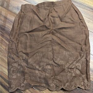 Kookai 100% linen skirt.  Size 40